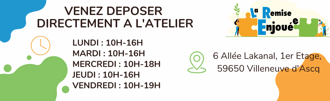 Horaires boutique 'Le Centre V2'
